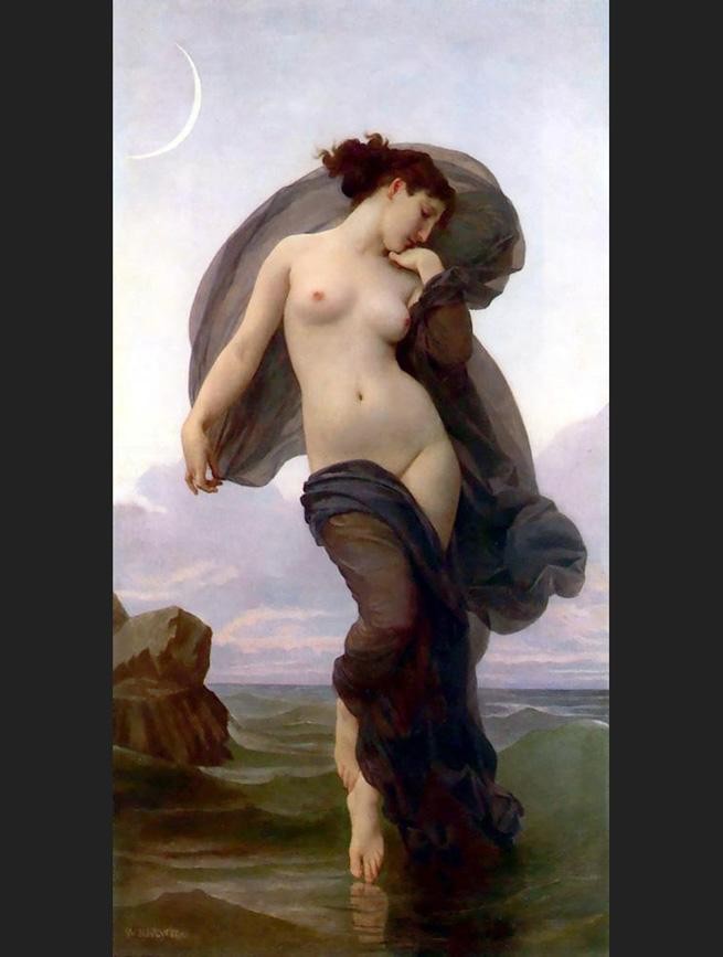 William Bouguereau Evening Mood